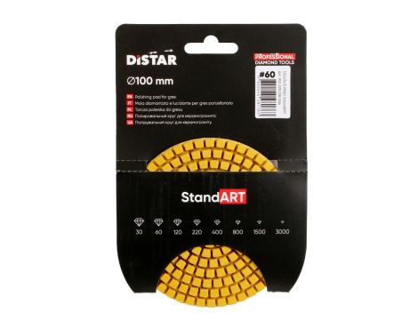 DISTAR DYSK DIAMENTOWY POLERSKI STANDART 100mm P 60 - 2