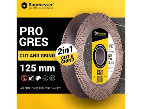 DISTAR TARCZA DIAMENTOWA 125mm x 2,0mm x 22,23mm PRO GRES - 6