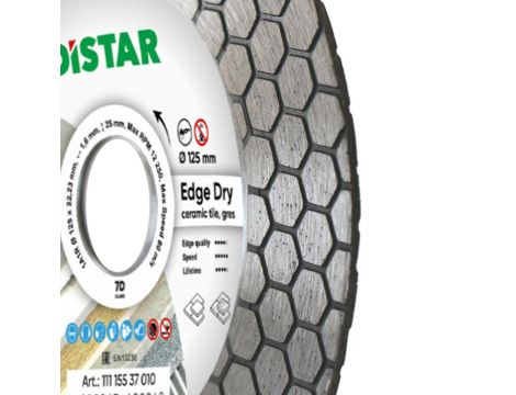 DISTAR TARCZA DIAMENTOWA EDGE DRY 125 x 1,6 x 25 x 22,23mm - 3