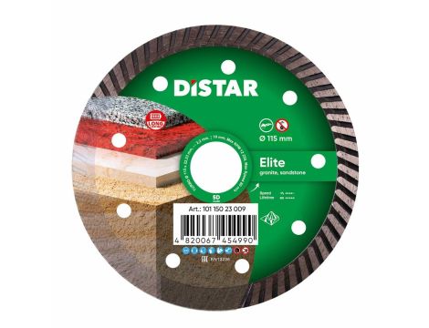 DISTAR TARCZA DIAMENTOWA ELITE 115 x 2,2 x 22,23mm TURBO