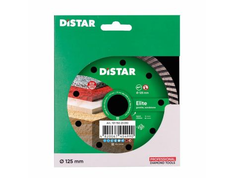 DISTAR TARCZA DIAMENTOWA ELITE 125 x 2,2 x 22,23mm TURBO - 2