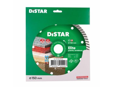 DISTAR TARCZA DIAMENTOWA ELITE 150 x 2,2 x 22,23mm TURBO - 2