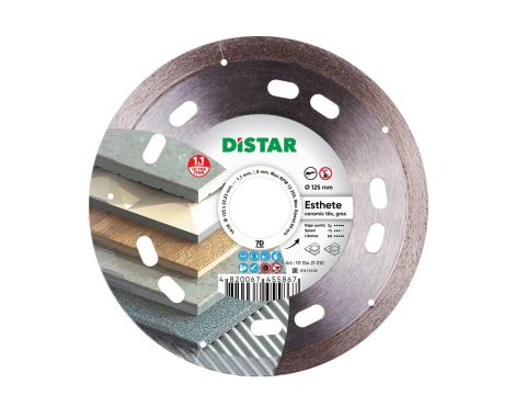 DISTAR TARCZA DIAMENTOWA ESTHETE 125 x 1,1 x 8 x 22,23mm