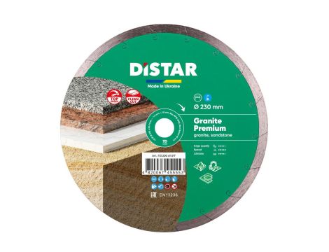 DISTAR TARCZA DIAMENTOWA GRANITE PREMIUM 230 x 1,9 x 10 x 25,4