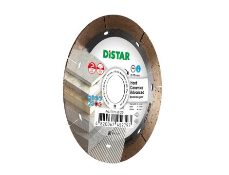 DISTAR TARCZA DIAMENTOWA HARD CERAMICS ADVANCED 115 x 1,6 x 10 x 22,23mm - 2