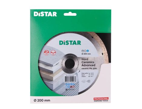 DISTAR TARCZA DIAMENTOWA HARD CERAMICS ADVANCED 200 x 1,3 x 10 x 25,4 - 5