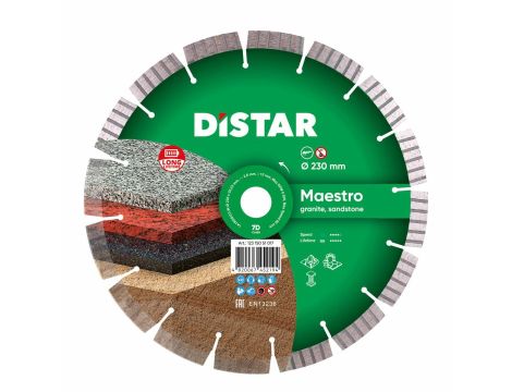 DISTAR TARCZA DIAMENTOWA MAESTRO 230 x 2,6/1,6 x 22,23mm