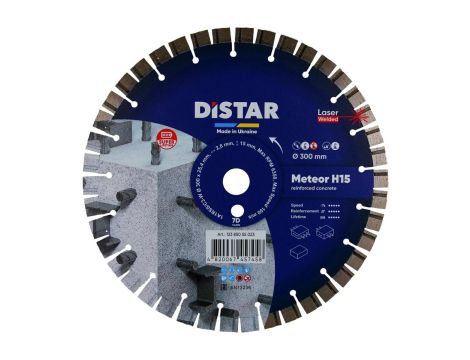 DISTAR TARCZA DIAMENTOWA METEOR H15 300 x 2,8/1,8 x 25,4mm