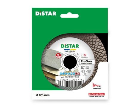DISTAR TARCZA DIAMENTOWA PRO GRES 125 x 1,9 x 8/20 x 22,23mm - 4