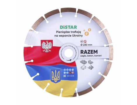 DISTAR TARCZA DIAMENTOWA RAZEM 230 x 2,3/1,5 x 22,23mm
