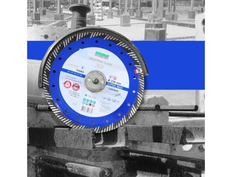 DISTAR TARCZA DIAMENTOWA SUPER MAX 232 x 2,6 x 22,23mm TURBO - 3