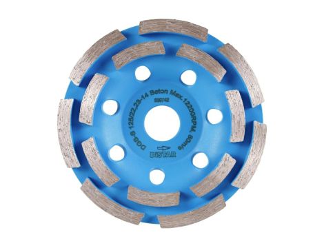 DISTAR TARCZA GARNKOWA BETON 125 x 22,23mm