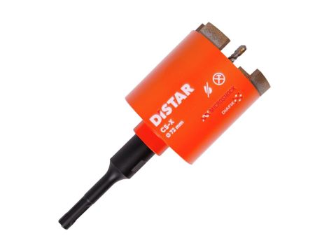 DISTAR WIERTŁO DIAMENTOWE KORONOWE CS- x  / SDS+ 082 x 70-4 x M16