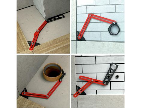 DISTAR WZORNIK/SZABLON GLAZURNIKA TILETEMPLATE - 3