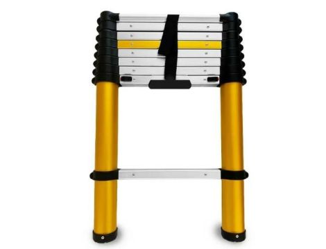 DRABEST DRABINA ALUM.TELESKOPOWA  9 st. 2,6m HOME 125kg