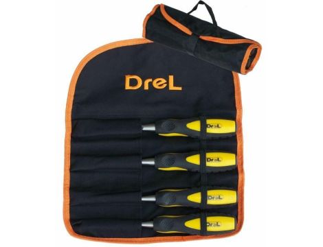 DREL DŁUTA DO DREWNA PŁASKIE KPL. 4szt. 6/12/20/25mm.. ..