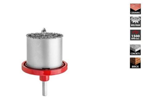 DREL OTWORNICE WOLFRAMOWE 6 ELEM. 33-53-67-73mm....