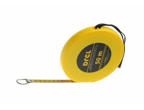 DREL TAŚMA MIERNICZA STALOWA 50mx10mm