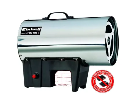 EINHELL NAGRZEWNICA GE-HG 18/370 Niro Li-Solo