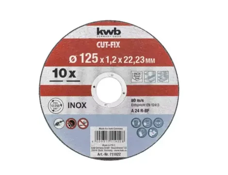 EINHELL TARCZA DO METALU 125mm 10szt.