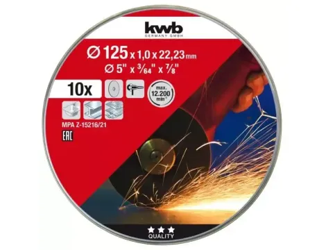 EINHELL TARCZA DO METALU 125mm 10szt.