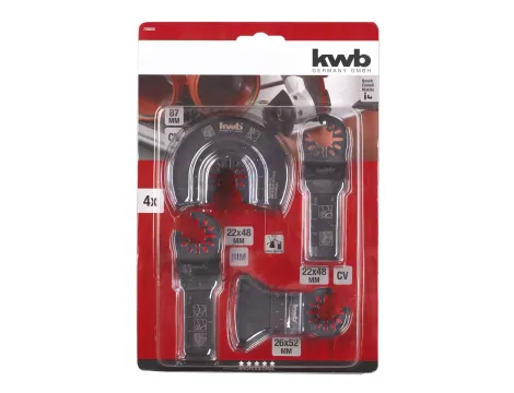 EINHELL ZESTAW OSPRZĘTU MULTITOOL 4szt.