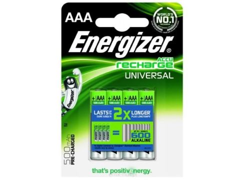 ENERGIZER AKUMULATOR HR03/ AAA 500MAH /4szt