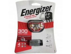 ENERGIZER LATARKA HEADLIGHT VISION 3AAA 300 lm  CZERWONA