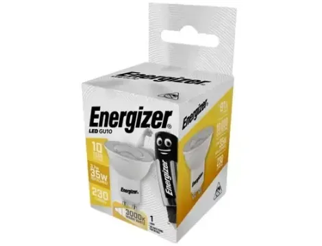 ENERGIZER ŻARÓWKA SPOT 3,1W / 35W GU10 230LM BARWA CIEPŁA
