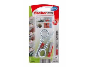 FISCHER KOŁEK DUOPOWER  8x40 Z HAKIEM OCZKOWYM /2szt.