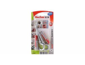 FISCHER KOŁEK DUOPOWER 10x50 Z HAKIEM OKRĄGŁYM /2szt.