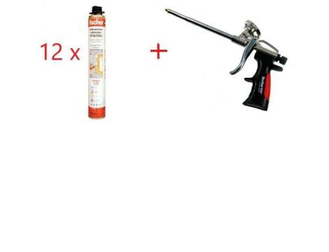 FISCHER PIANA PISTO.750ml PUP750 /12szt + PISTOLET DO PIANY 547126