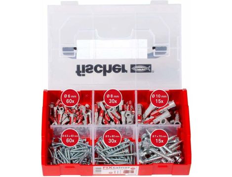 FISCHER ZESTAW KOŁKÓW FIXTAINER DUOPOWER+WKRĘTY - 2