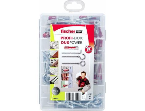 FISCHER ZESTAW KOŁKÓW PROFIBOX DUOPOWER + HAKI