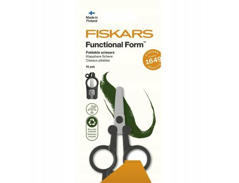 FISKARS NOŻYCZKI SKŁADANE TURYSTYCZNE 11cm