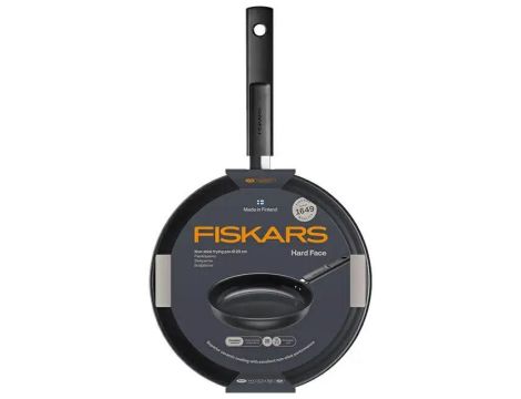FISKARS PATELNIA 28 CM Z POWŁOKĄ NIEPRZYWIERAJĄCĄ HARD FACE