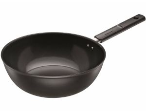 FISKARS WOK 28 CM (4,5 L) Z POWŁOKĄ NIEPRZYWIERAJĄCĄ HARD FACE