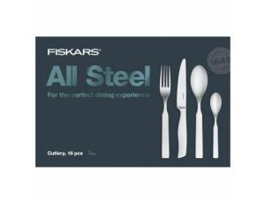 FISKARS ZESTAW SZTUĆCÓW 16szt. ALL STEEL