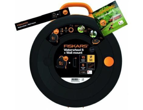 FISKARS ZESTAW BĘBEN Z WĘŻEM S + UCHWYT NAŚCIENNY...