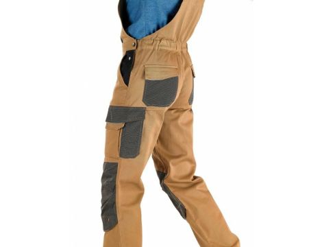 GALMAG OGRODNICZKI WH680 BRĄZ R.XL SPODNIE ROBOCZE - 3