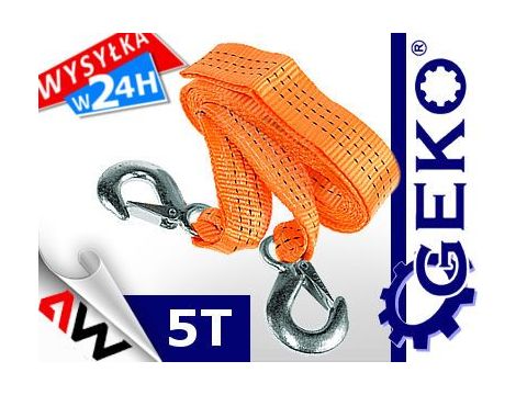 LINKA HOLOWNICZA 5Tx5m Z HAKAMI/GEKO