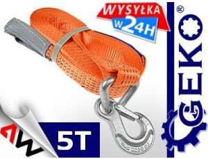 LINKA HOLOWNICZA 5Tx7,5m Z HAKIEM/G