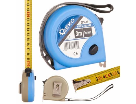 MIARA ZWIJANA  3m KOLOR GEKO....