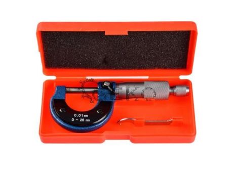 MIKROMETR ANALOGOWY 0-25mm 0-01mm