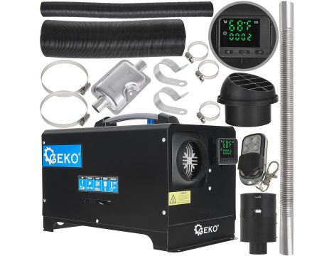 NAGRZEWNICA POSTOJOWA 12KW 12V/230V GEKO