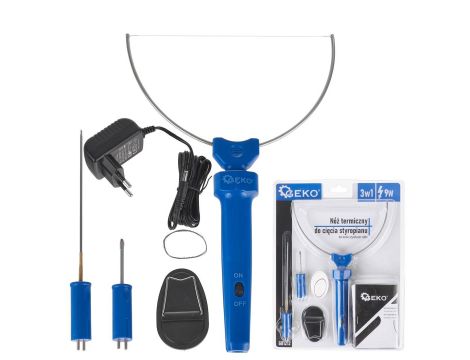 NÓŻ TERMICZNY DO CIĘCIA STYROPIANU 3w1 9W GEKO