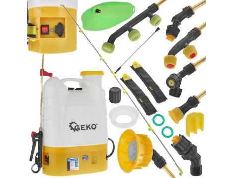OPRYSKIWACZ PLECAKOWY AKUMULATOROWY 16L GEKO