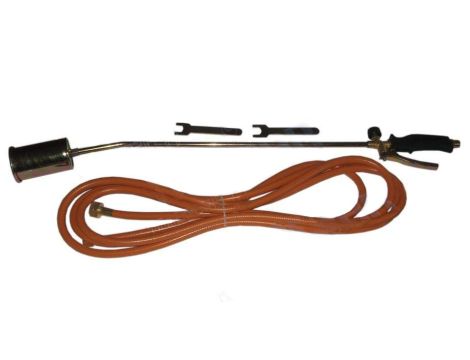 PALNIK DEKARSKI GAZOWY DŁUGI +5m WĄŻ /G * - 2