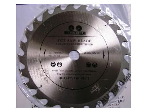 PIŁA TARCZ.WIDIA 180*32*24z /B .