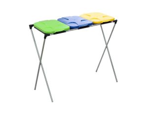 STOJAK KOSZ NA 3 WORKI NA ŚMIECI DO SEGREGACJI GEKO